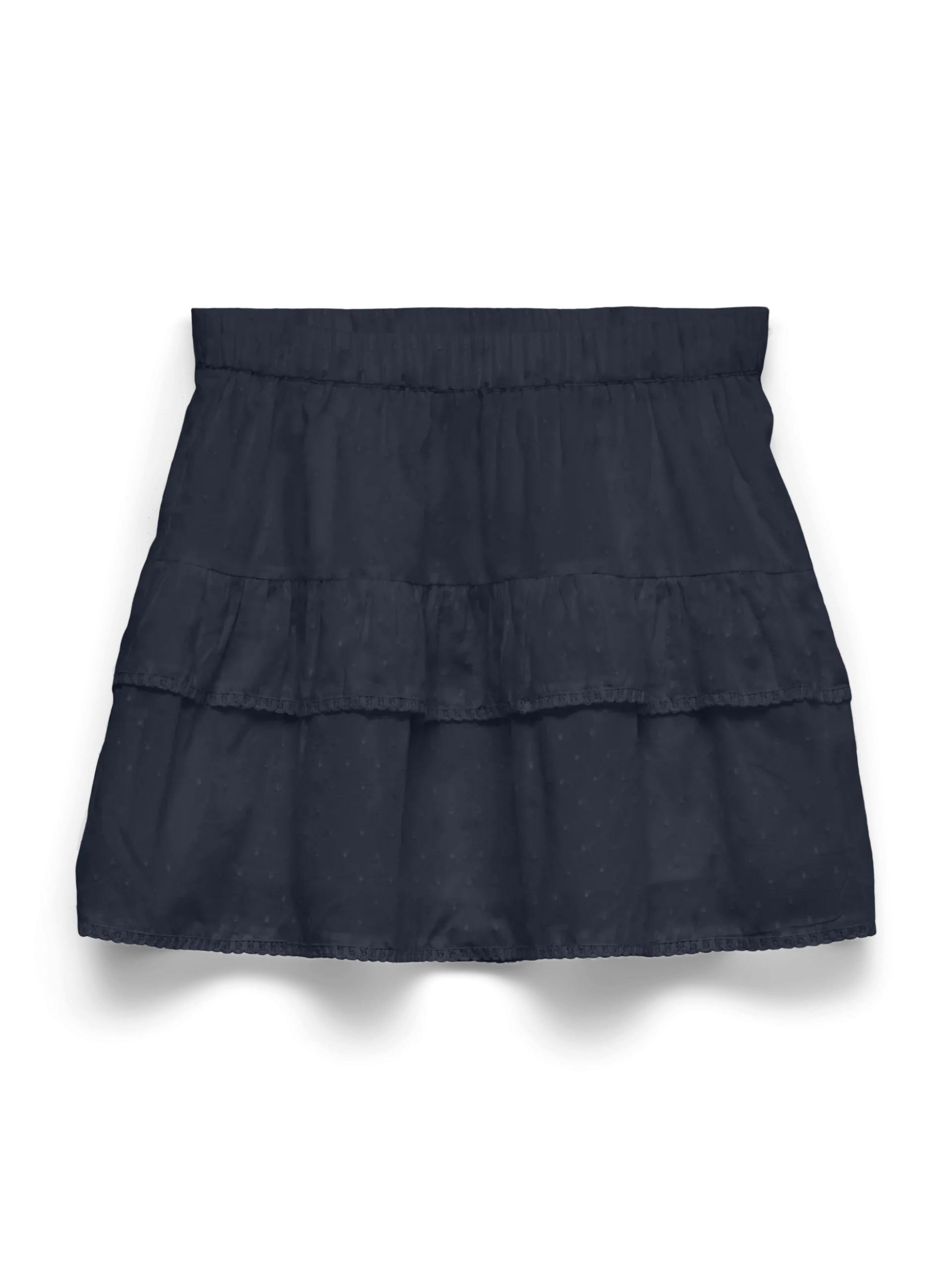 VMTRINE Mittlere Taille Kurzer Rock