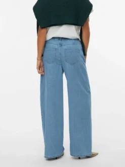VMVALERIA Mid Rise Weiter Beinschnitt Jeans