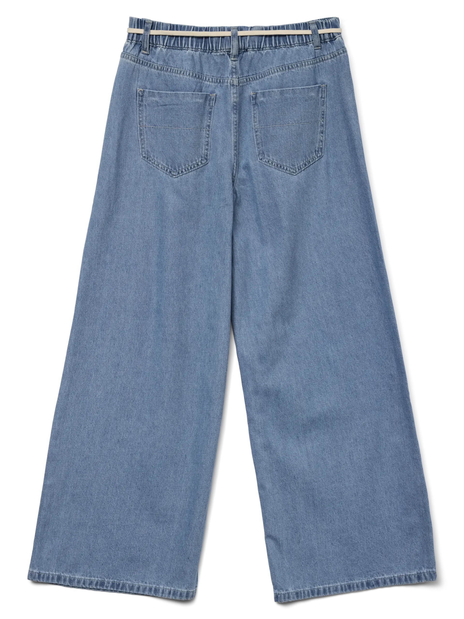 VMVALERIA Mid Rise Weiter Beinschnitt Jeans