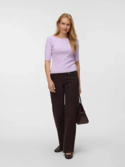 VMVANESSA Niedrige Taille Weiter Beinschnitt Jeans