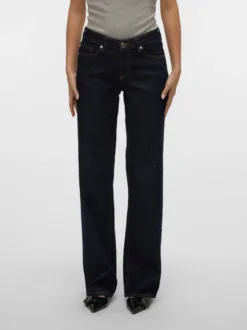 VMVANESSA Niedrige Taille Weiter Beinschnitt Jeans