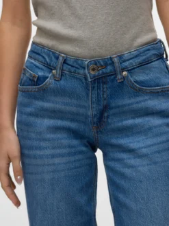 VMVANESSA Niedrige Taille Weiter Beinschnitt Jeans