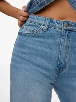 VMVEGA Hohe Taille Weiter Beinschnitt Jeans