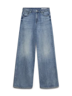 VMVEGA Hohe Taille Weiter Beinschnitt Jeans