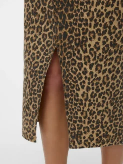 VMVERI Hohe Taille Langer Rock