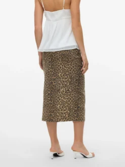 VMVERI Hohe Taille Langer Rock