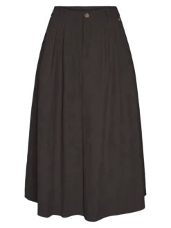 VMVIENNA Hohe Taille Cord Samtrock