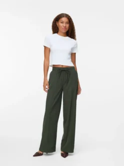 VMVILJA Hohe Taille SamtHose