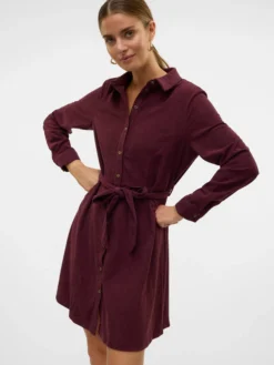 VMVILJA Kurzes Cord Kleid