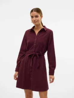VMVILJA Kurzes Cord Kleid