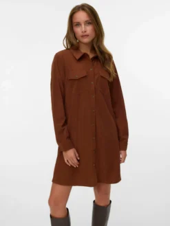 VMVILJA Kurzes Cord Kleid