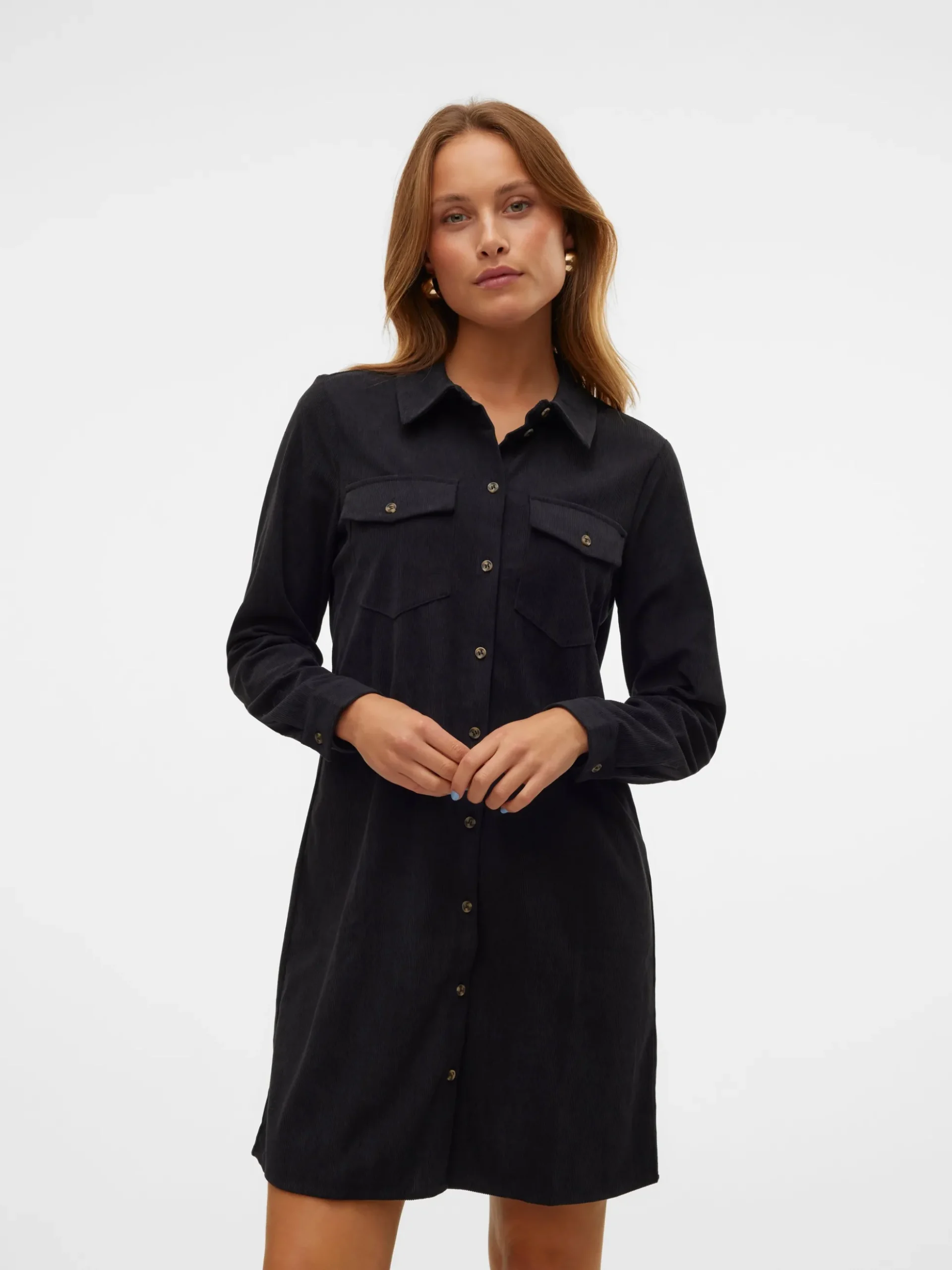 VMVILJA Kurzes Cord Kleid