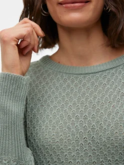 VMWAFFY Strickpullover