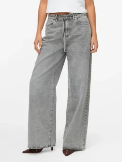 VMWIEN Mid Rise Weiter Beinschnitt Jeans