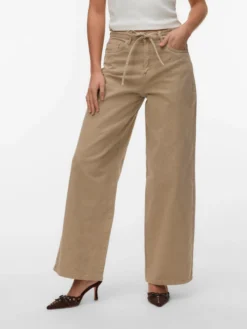 VMWIEN Mid Rise Weiter Beinschnitt Jeans