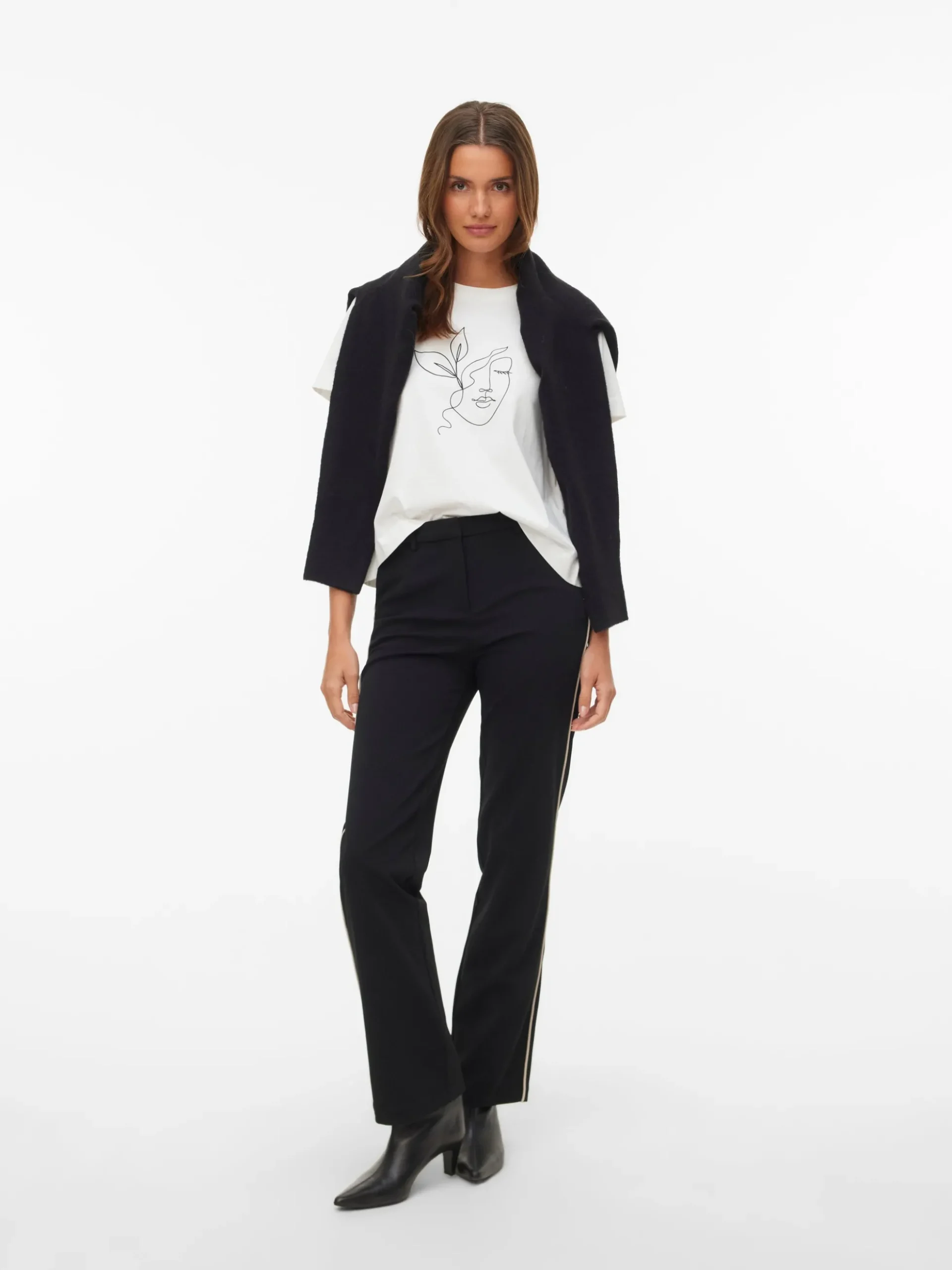 VMZAMIRA Mittlere Taille Hose