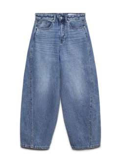 VMZOE Mid Rise Barrel Fit Jeans