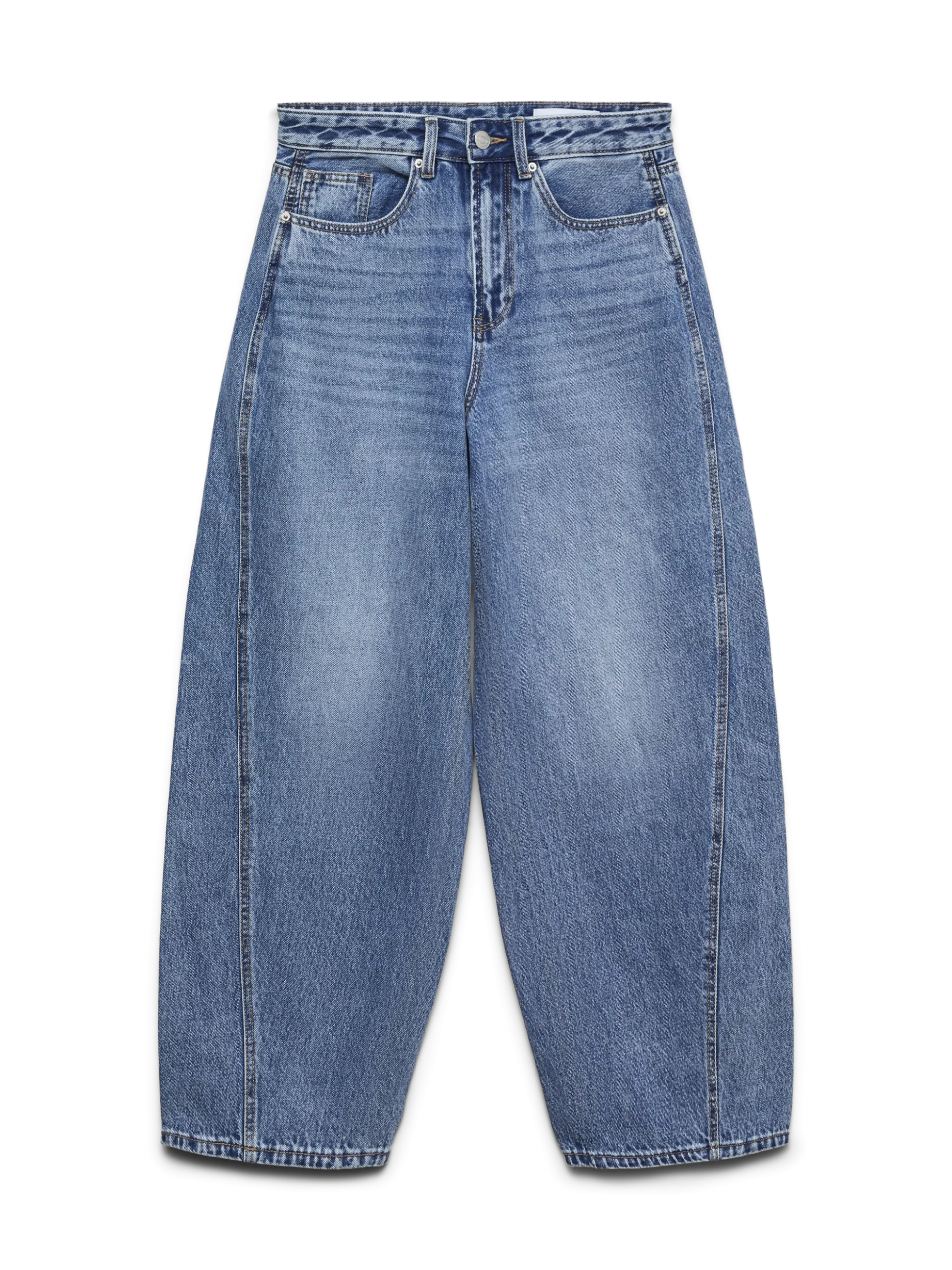 VMZOE Mid Rise Barrel Fit Jeans