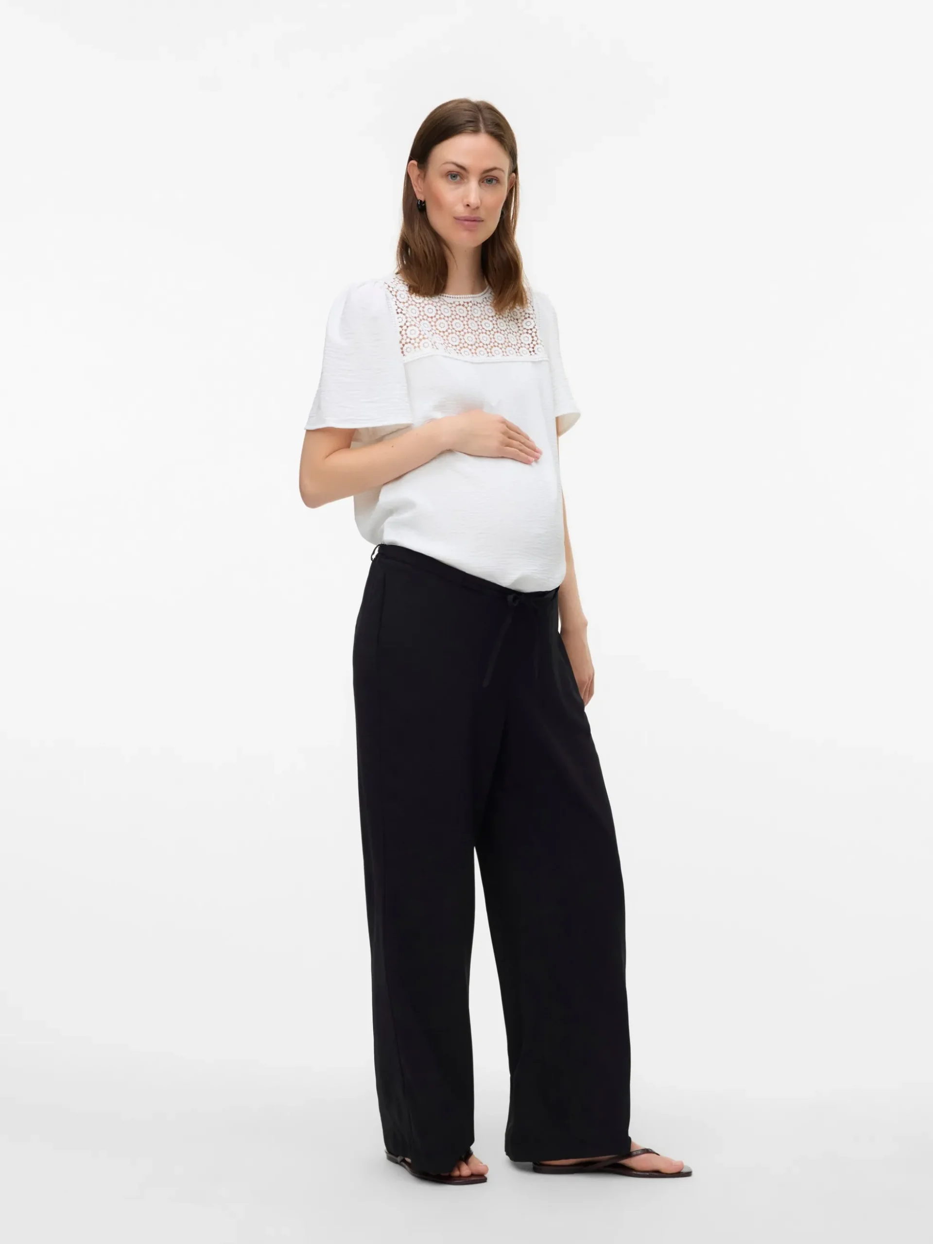 Weiter Beinschnitt Hose