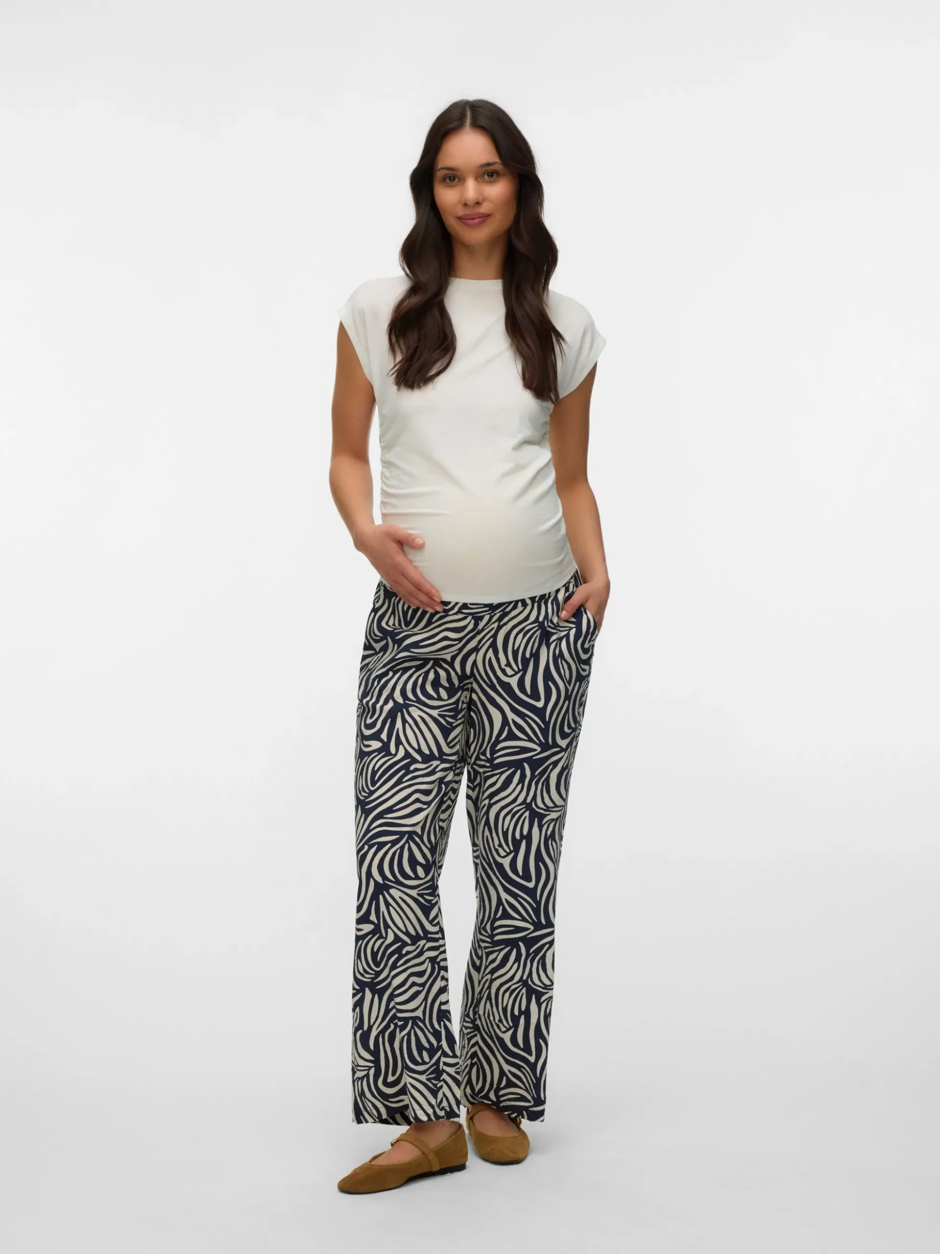 Weiter Beinschnitt Hose