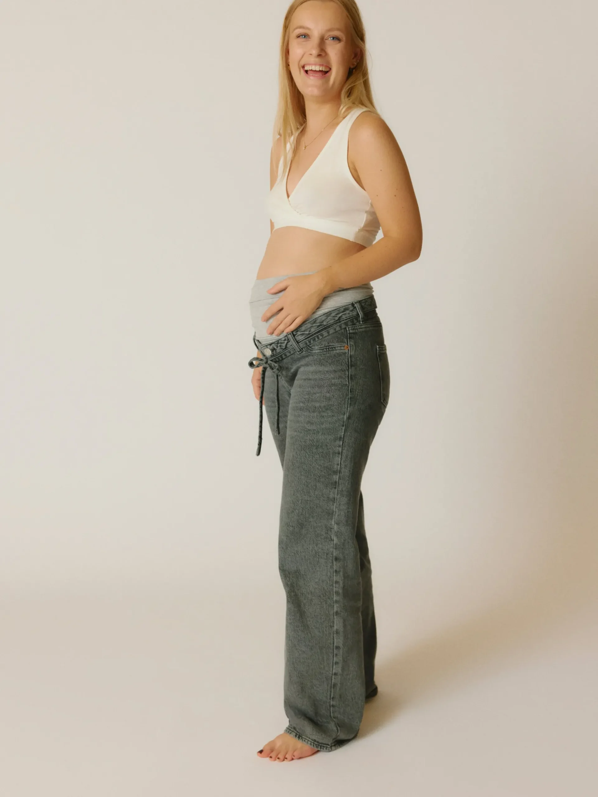 Weiter Beinschnitt Jeans