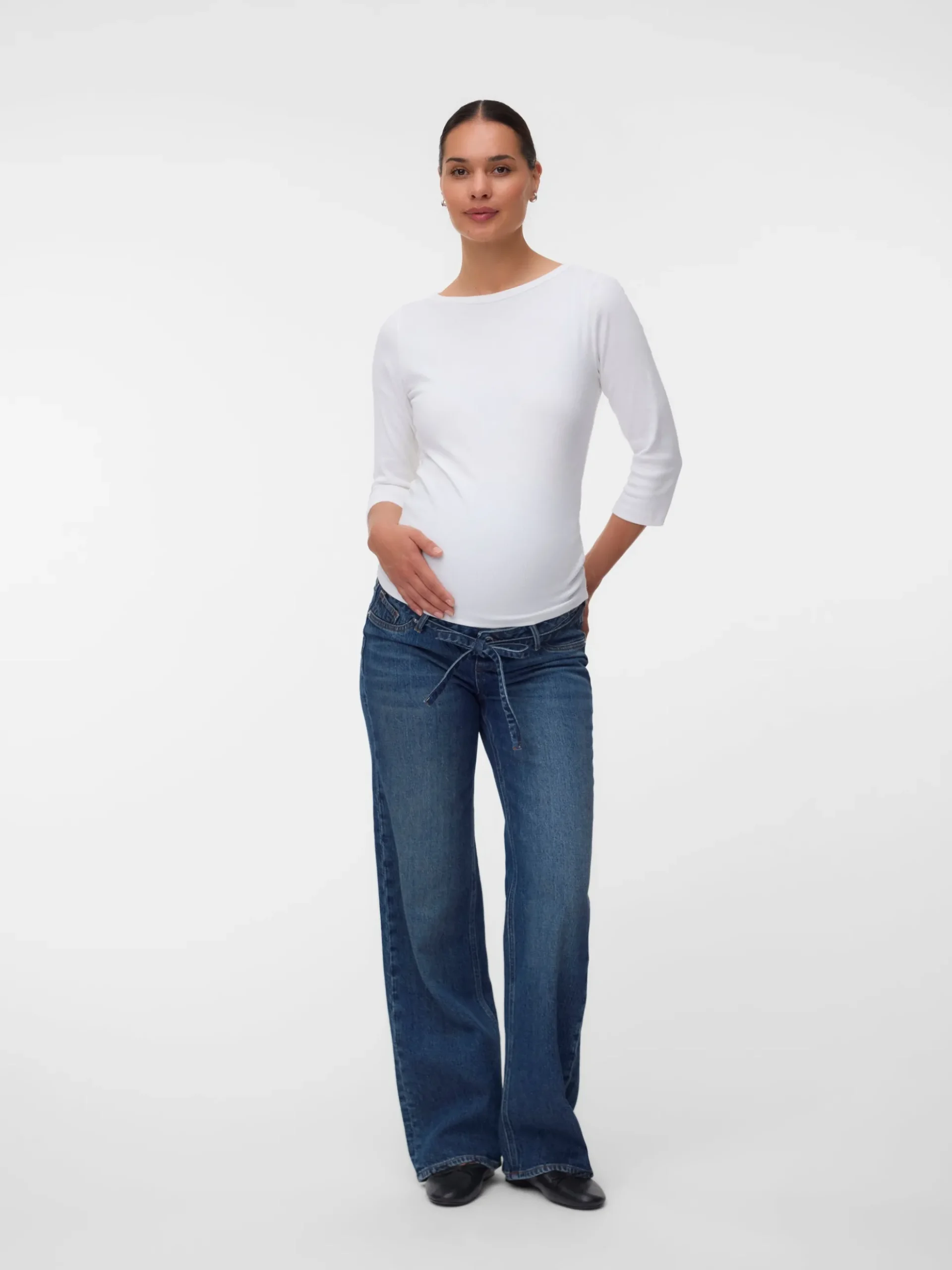 Weiter Beinschnitt Jeans