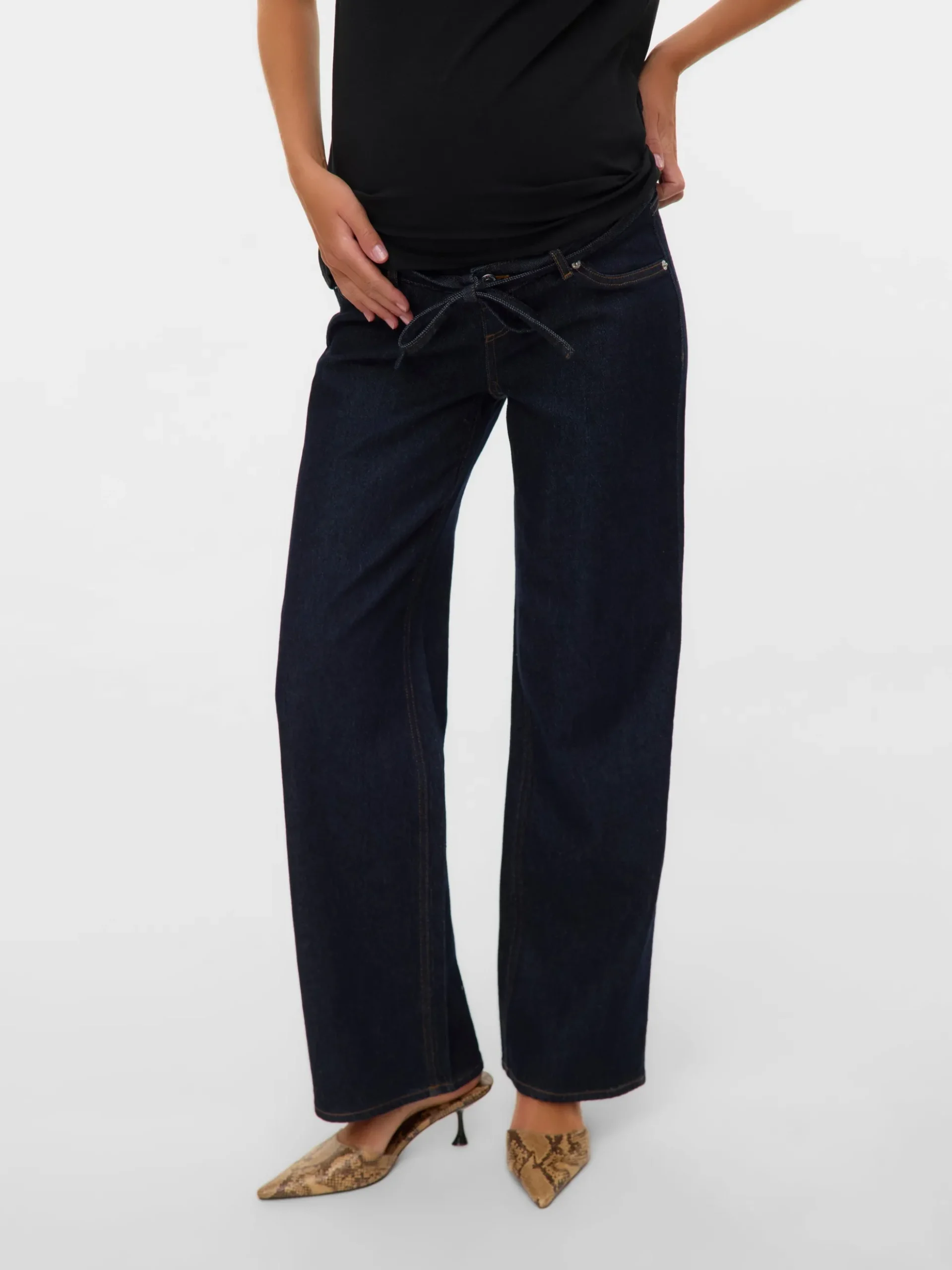 Weiter Beinschnitt Jeans