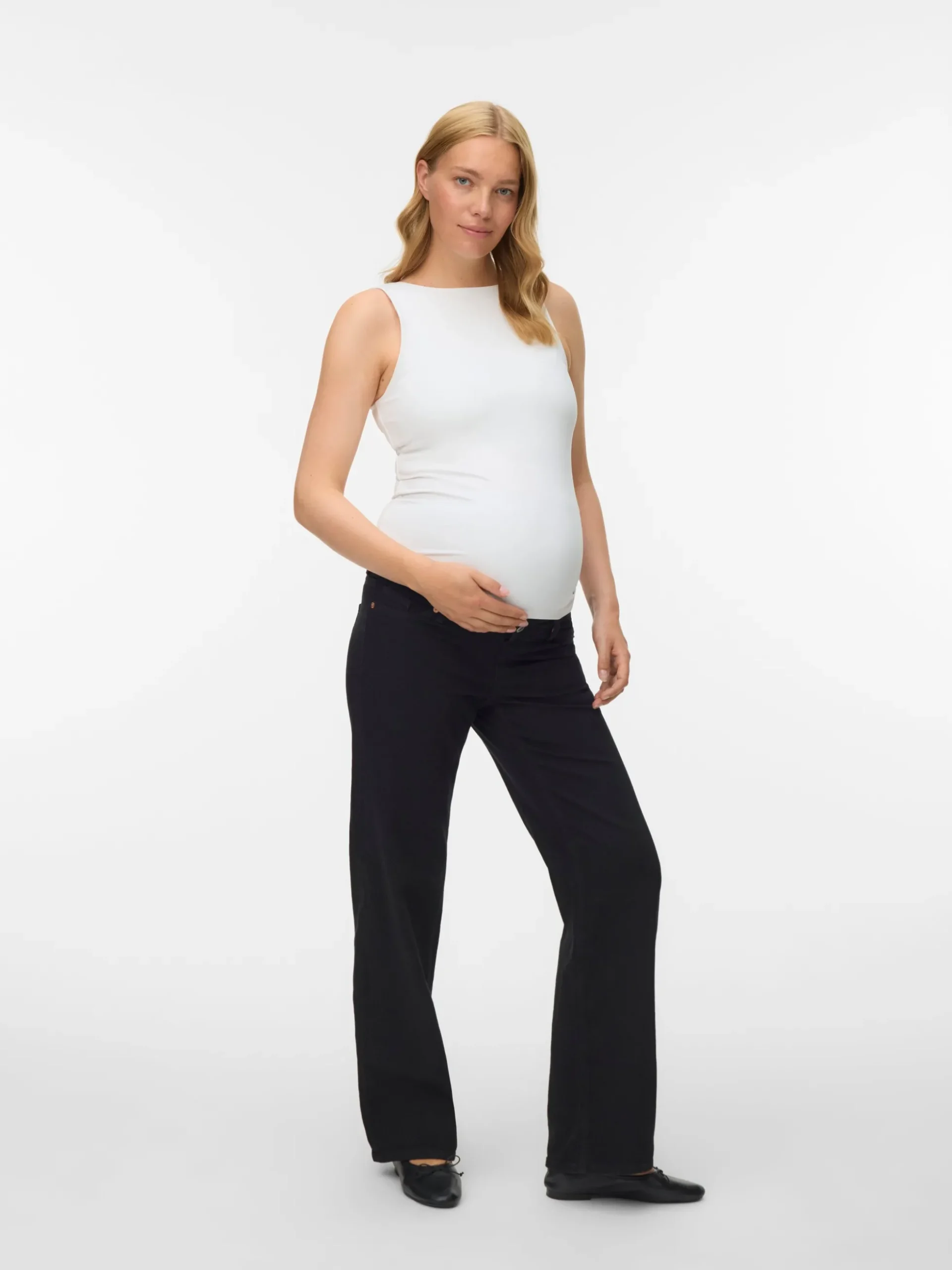 Weiter Beinschnitt Jeans