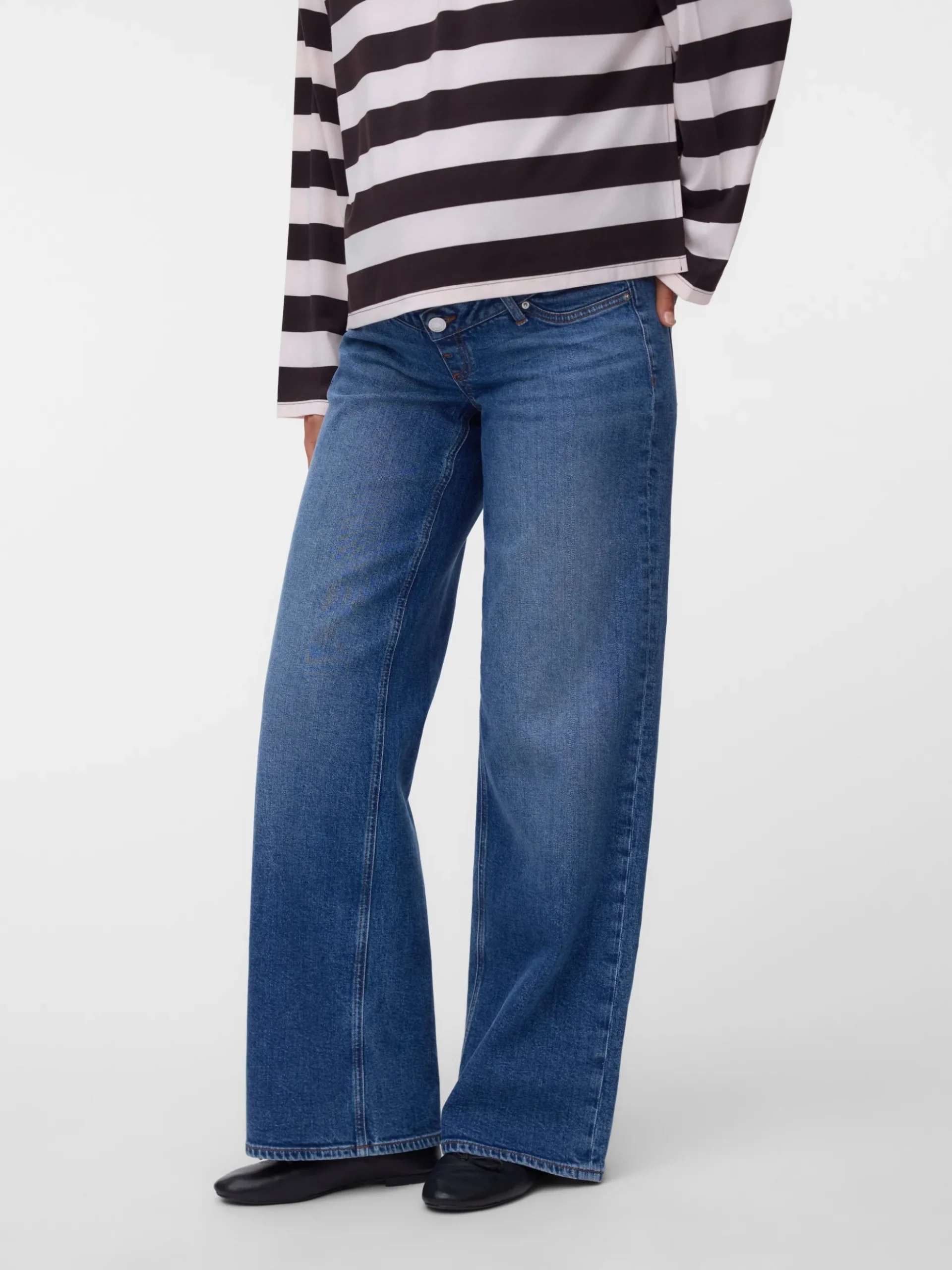 Weiter Beinschnitt Jeans