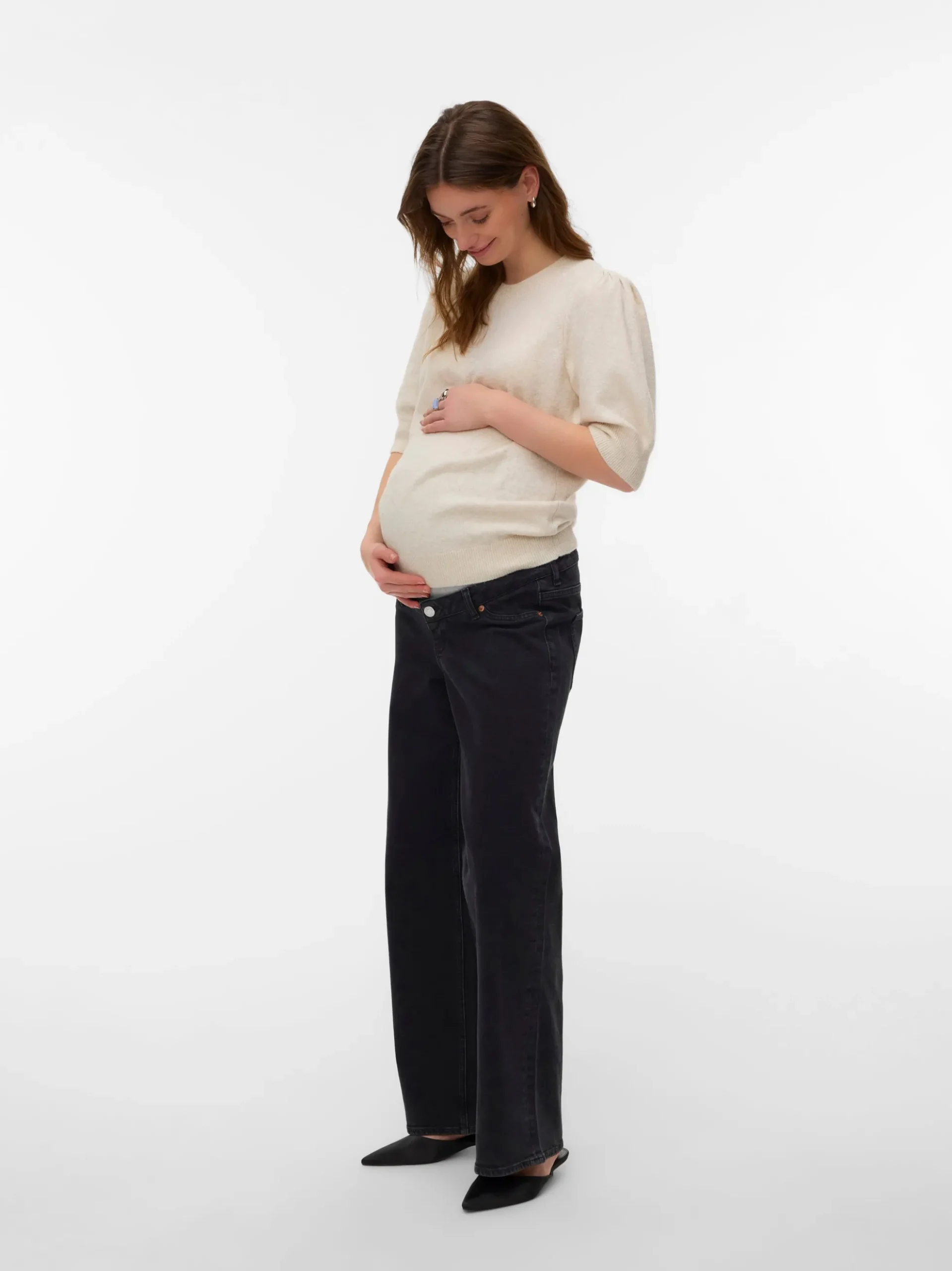 Weiter Beinschnitt Jeans