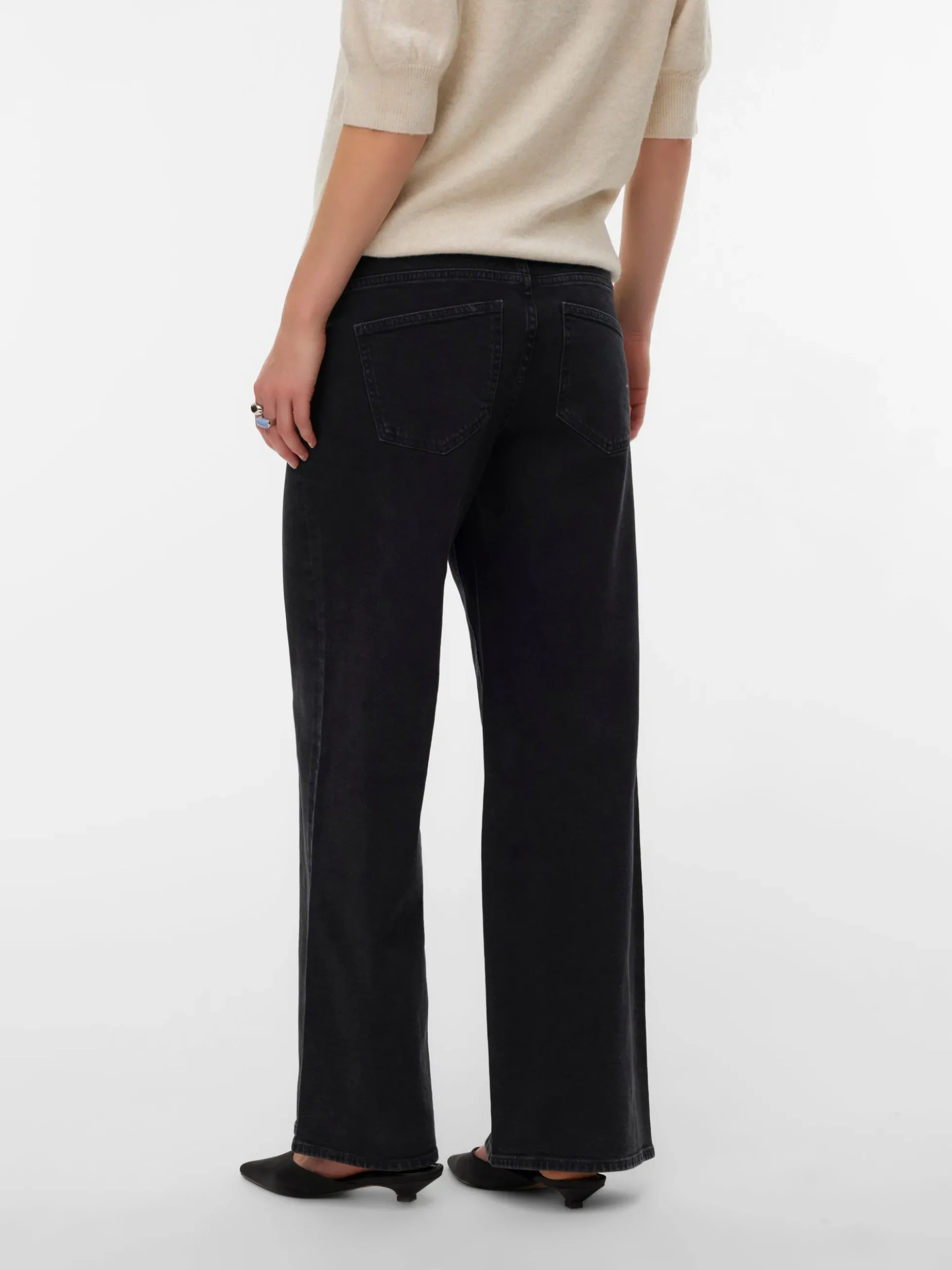 Weiter Beinschnitt Jeans
