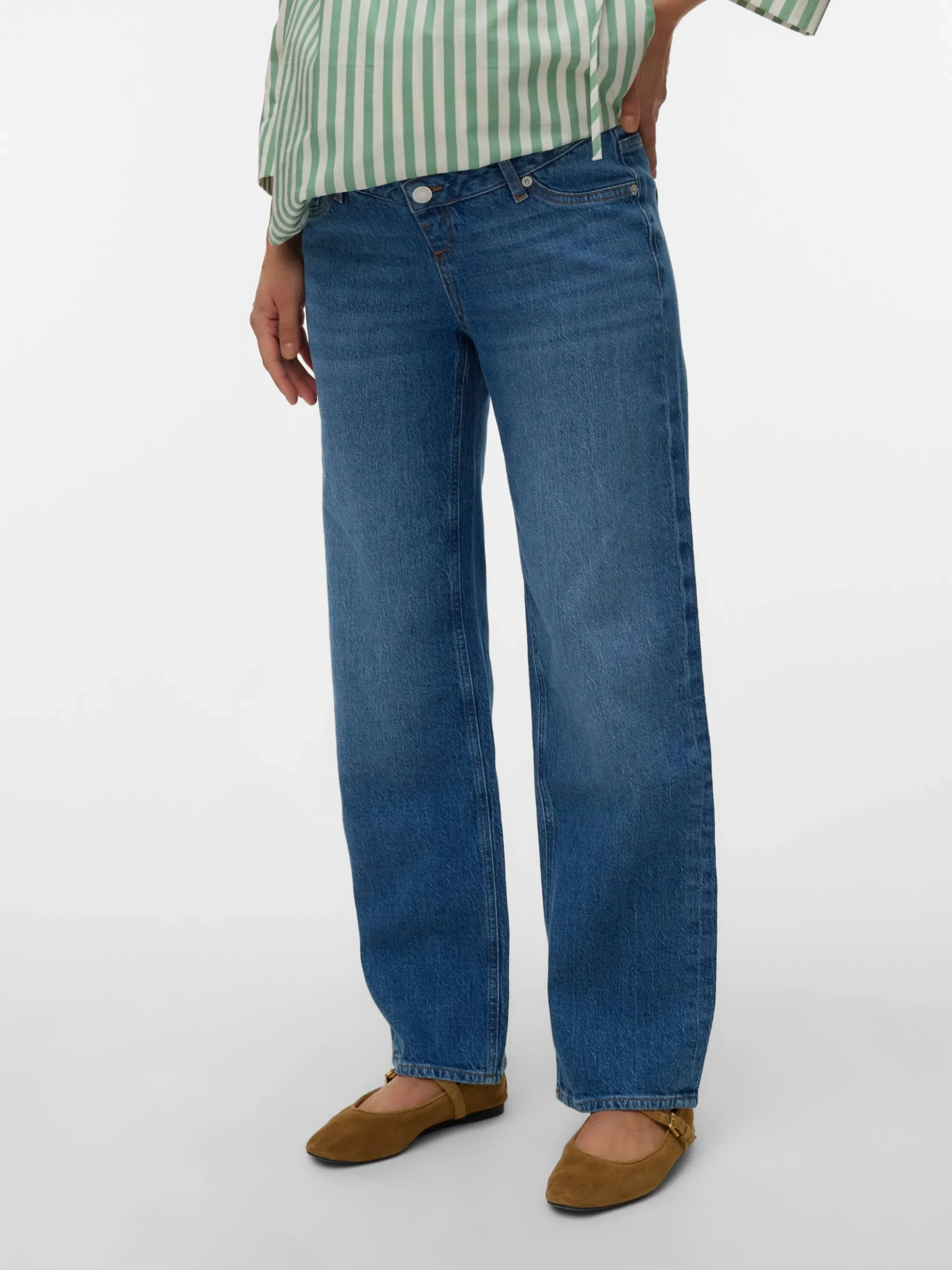 Weiter Beinschnitt Jeans
