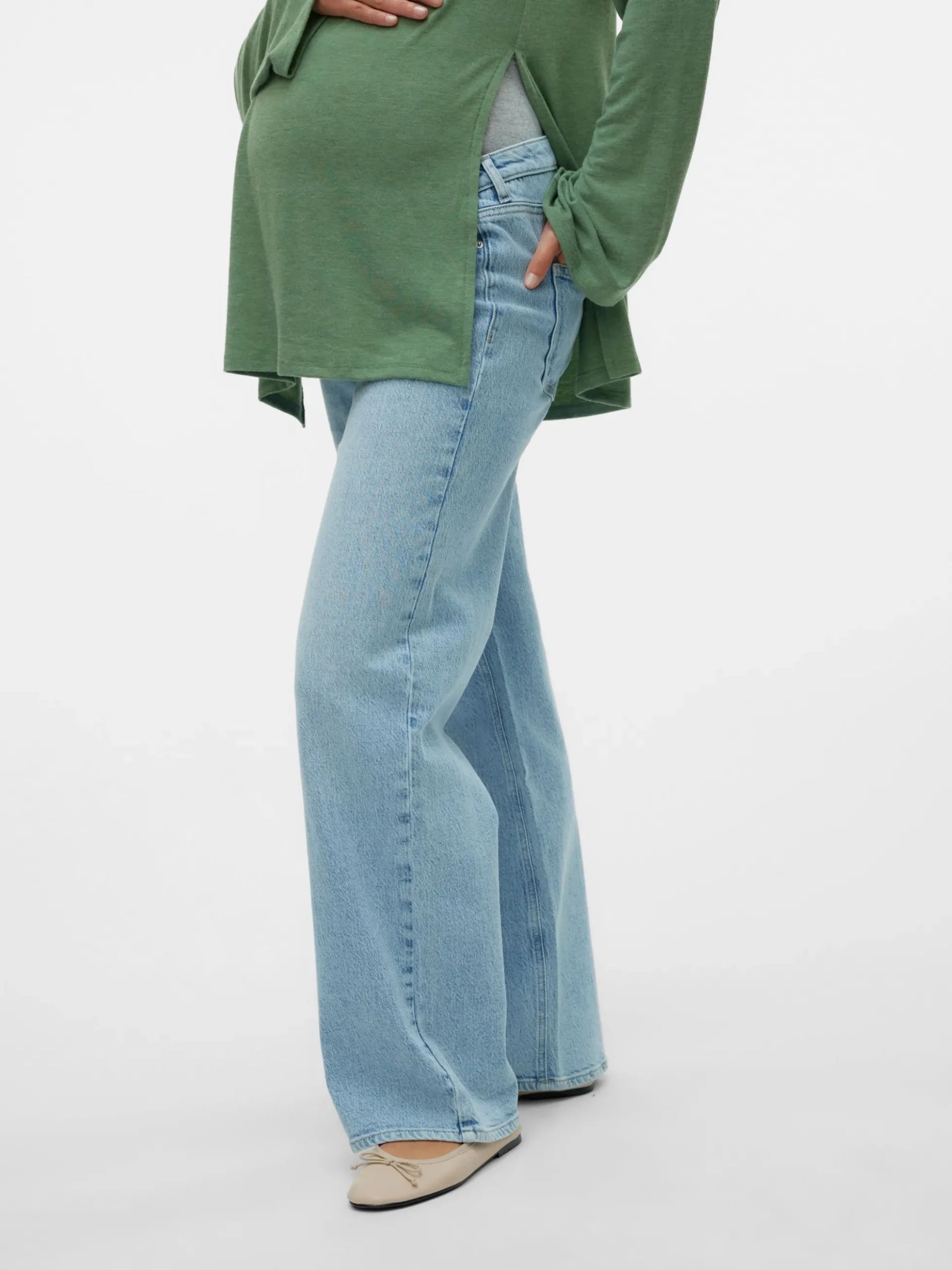 Weiter Beinschnitt Jeans
