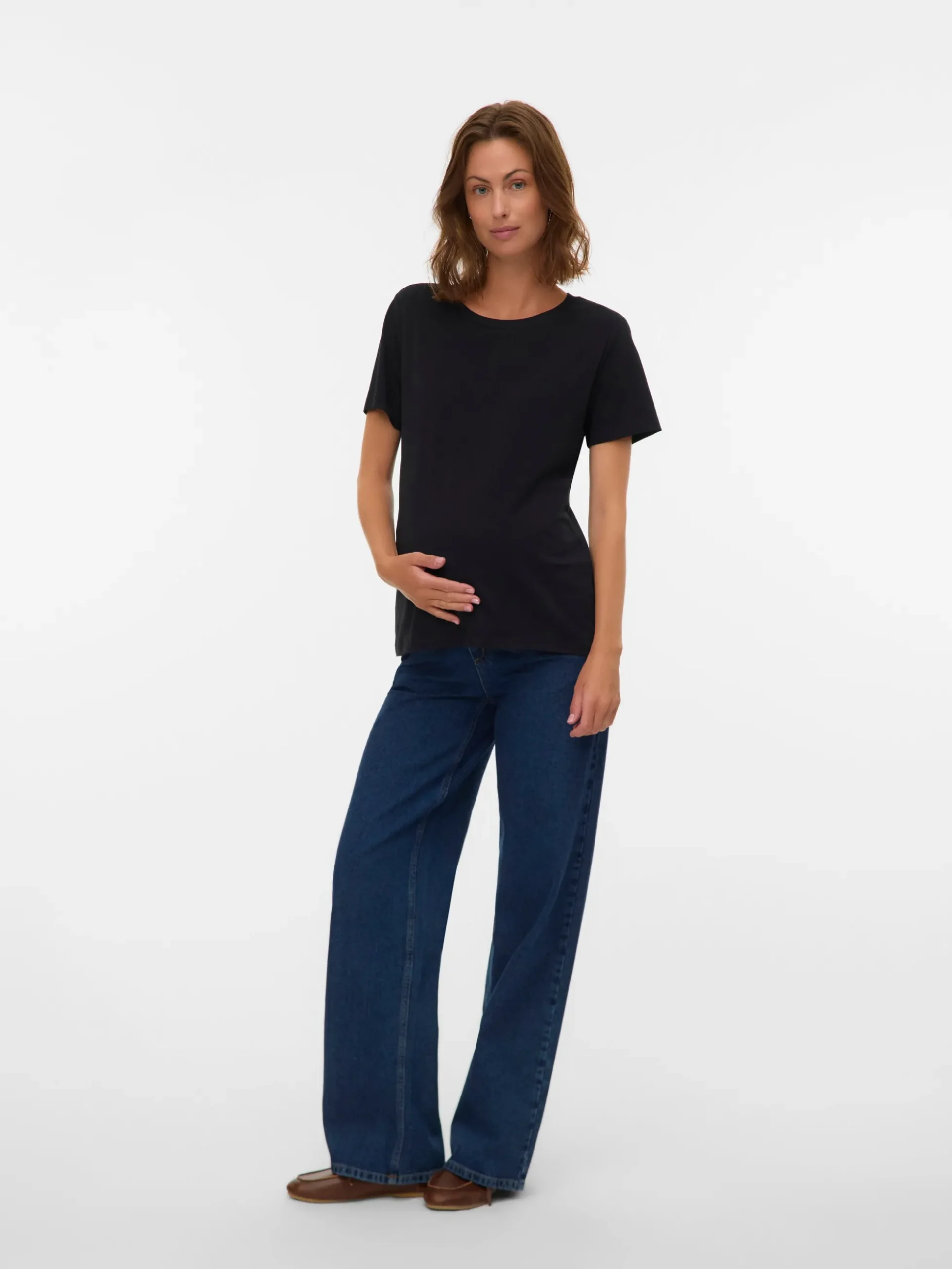 Weiter Beinschnitt Jeans