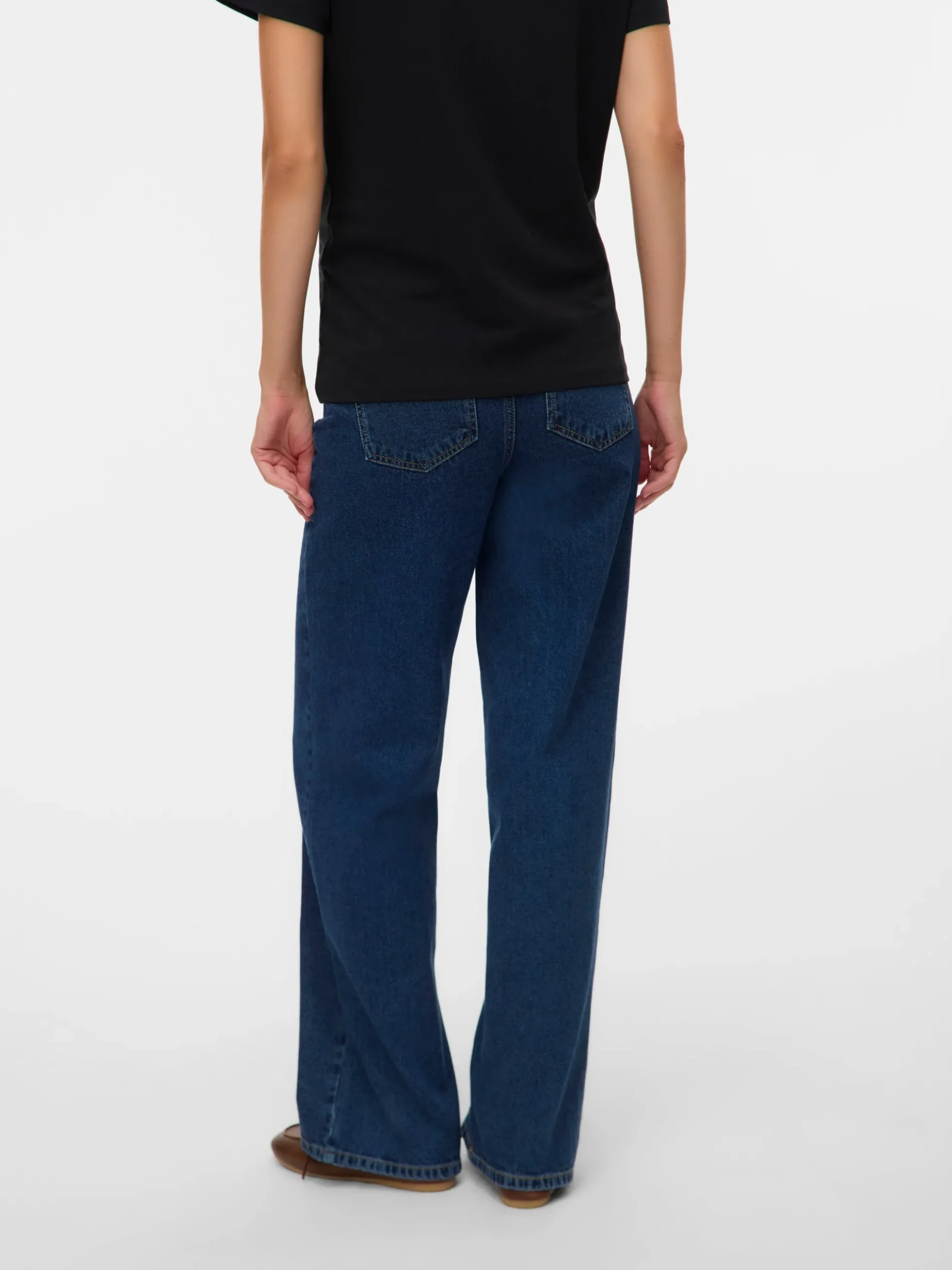Weiter Beinschnitt Jeans
